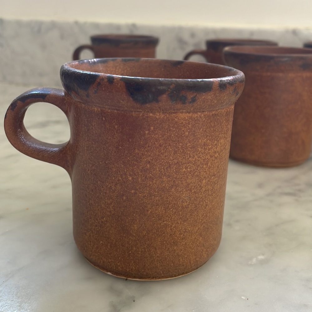McCoy 1412 Mugs.  Set of 7